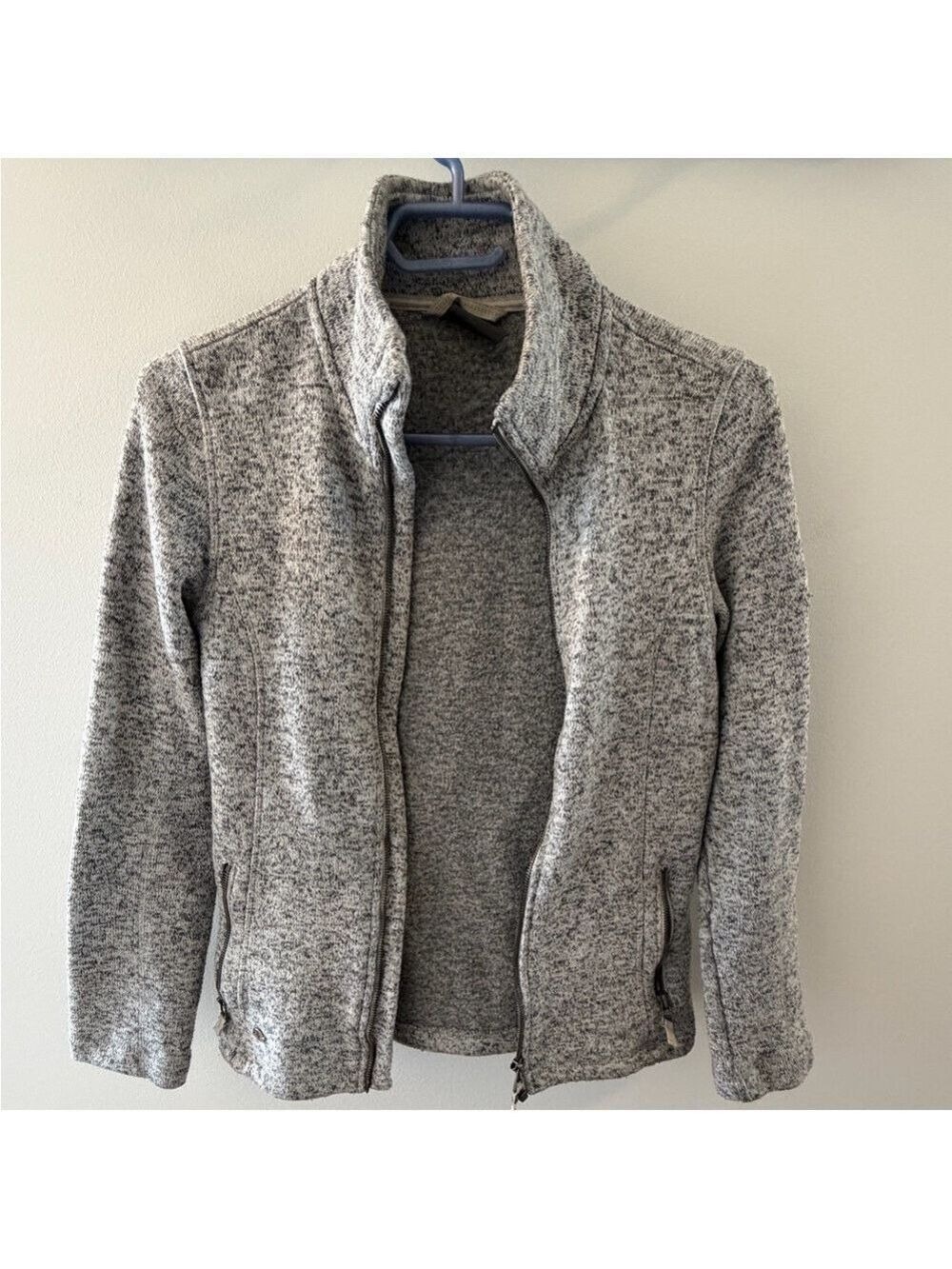 Women's McKinley Gray Zip-Up Sweater Jacket XS